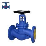 Cast Steel Stainless Steel Bellow Sealed Globe Valve Standard For Thermic Oil Use for sale