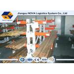 Adjustable Warehouse Cantilever Storage Racks With 500 Kg Loading Capacity Per Arm