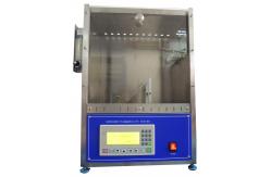 China ASTM D1230 45 Degree Flammability Tester With Glass Observation Panel supplier