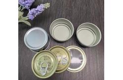 China Metal Weed Packaging Can with Customizable and Adjustable Body 80g Capacity D65x34mm supplier