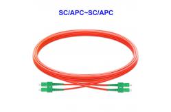 China SC APC SC APC Multimode Fiber Patch Cord supplier