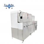 Five Tank Electronics Ultrasonic Cleaner Customized 50KW With Agitation And Dust Proof Extraction Hood for sale