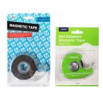 Black Magnetic Tape Dispenser Thin Magnetic Strips Self Adhesive Magnetic Sheet for sale