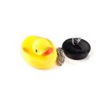 Children Soft Vinyl Toys Bathtub Duck Plug Toy Custom Design 8*5*5cm for sale