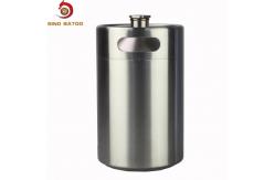 China Homebrewing Soda 5L Stainless Mini Keg With Lid supplier