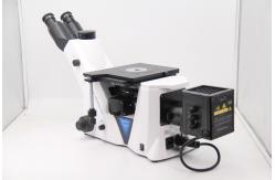 China LWD 4 Holes Metallurgical Optical Microscope / Inverted Metallurgical Microscope supplier