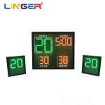 Support 12V Battery Waterpolo Scoreboard With Shot Clock for sale