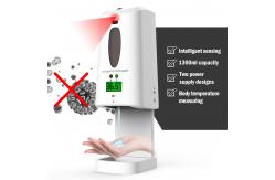 China LCD 1300ml Forehead Thermometer Hand Sanitizer Refillable supplier
