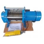 500kg 1t 2t Small Construction Electric Wire Rope Winch for sale