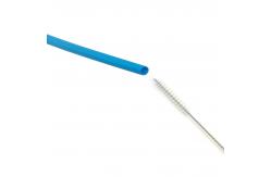 China FDA Approved Degradable Silicone Drinking Straws Silk - Screen Print Logo Available supplier