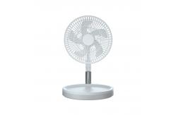 China Rechargeable Electric Desktop Folding Telescopic Fan Oscillating With Remote supplier
