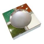 Customized Glass Ashtray Cover Acrylic With Logo Promotional Art Gifts Display for sale