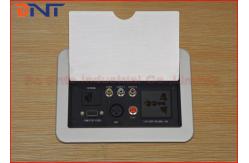 China Desktop Manual Flip Up Conference Table Power Hub 220V Universal Standard supplier