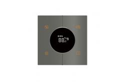 China 86x86mm Home Smart Thermostat , 24V DC Knob Style Thermostat supplier