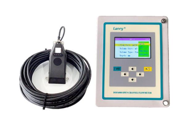 4 - 20mA RS485 Open Channel Water Flow Meter High Accuracy With Conductivity