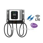 3 Phase Type 2 IP54 DC Electric Car Charging Stations for sale