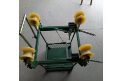 China 4 Bundle Transmission Line Stringing Tools Overhead Power Line Aerial Spacer Trolley Cart supplier