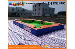 China Giant Pool Table Soccer Inflatable Snooker Football Inflatable Snooker Field supplier