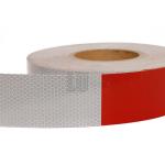 DOT C2 Certificate Truck Reflective Tape Red And White For Semi Trailer for sale