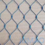 OEM X-Tend Safety Stainless Steel Cable Mesh Netting Blue 2mm for sale