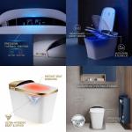 ARROW AV4005 All-in-One Smart Toilet Turbo Flush Tech Heated Seat Warm Air Dryer Auto Sensing Bidet for sale