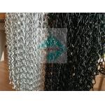 Wall Divider 1.6mm Metal Mesh Drapery Anodized Surface Treatment Aluminium Chain Link for sale