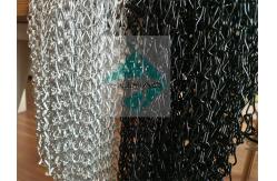 China Wall Divider 1.6mm Metal Mesh Drapery Anodized Surface Treatment Aluminium Chain Link supplier