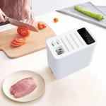 Intelligent Kitchen Disinfection Knife Holder Block With Sharpener Sterilizing for sale