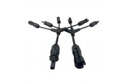 China 30A Weatherproof Solar Panel Branch Connector With Class II Protection supplier
