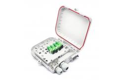 China Outdoor Wall Mount Fiber Optic Splitter Terminal Box Ftth Junction Box supplier
