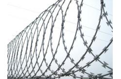 China Bto-10 Barbed Wire Fence Single Loop Blade Gill Netting Protection supplier