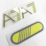 Cool Peel 3D Heat Transfer Labels For Garments With Reflective Effect for sale
