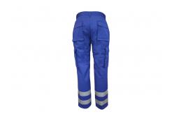 China 275 GSM 3M 9910 Silver Reflective Strips Quilted Work Pants supplier