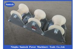China Stringing Tools Three Nylon Sheaves Cable Guide Roller For Underground Working supplier