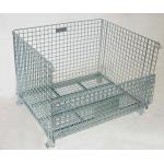Welded Steel Wire Container Storage Cages Butterfly Wire Mesh Pallet Cages for sale
