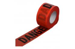 China Plastic Barrier Tape PE Coulorful Non-adhesive Waterproof Material Warning Tape supplier