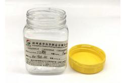 China Security Screw Cap Square Plastic Jars For Honey Eco - Friendly supplier