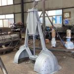 Small 1 Cubic Steel Pneumatic Grab For Bulk Materials for sale