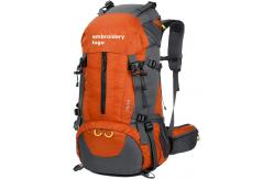 China Waterproof Lightweight Hiking Backpack 60L With Padded Shoulder Straps supplier