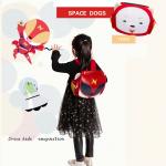 Nohoo new product nursery school neoprene and PU shoulder children backpack