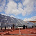 Auto Solar Panel Single Axis Tracking System Sun Tracker Mounting Structure