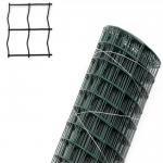 5-50m Lenghth BWG12 PVC Welded Wire Mesh Rolls For Rabbit Cages Chicken Coop for sale