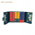 24 Drawer Advent Calendar Packaging Box Tea Hot Coffee Chocolate Bag Advent Calendar for sale