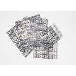 Anti Static Composite Conductive Grid Bag Mesh Shiny With Bubbles Inside