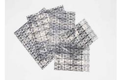 China Anti Static Composite Conductive Grid Bag Mesh Shiny With Bubbles Inside supplier