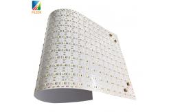 China Ultra Thin Flexible LED Display Panel 24V SMD 2835 420Leds/PC Single Cuttable supplier