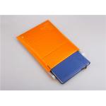 Orange Metallic Padded Envelopes Custom Bubble Mailers 35x330mm #H Eco Friendly for sale