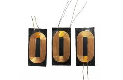 China Qi Standard Universal Wireless Charger Receiver Coil Copper Square Round Shape supplier
