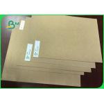 Virgin Pulp 450gsm Brown Kraft Liner Paper For Wrapping for sale