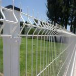 Hot dipped Galvanized Pvc Coated Curvy 3d 4.5mm Welded Wire Mesh Fencing for sale